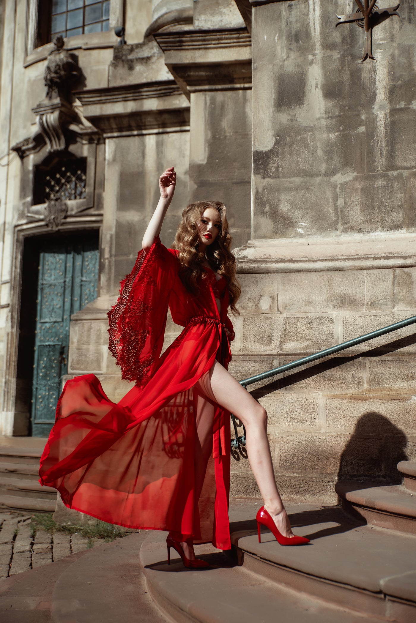 Lady Blacksleeves Sheer Robe