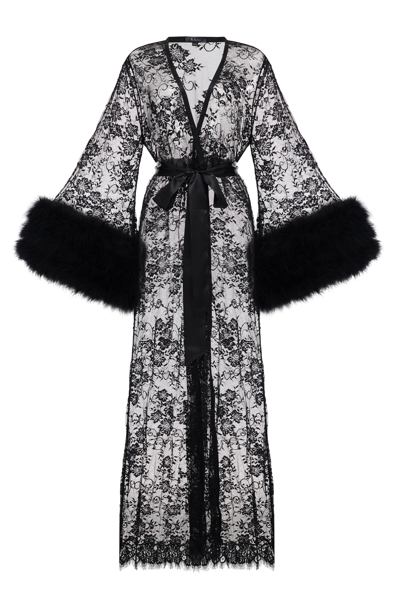 Pure Silk Robe and Nightgown Set