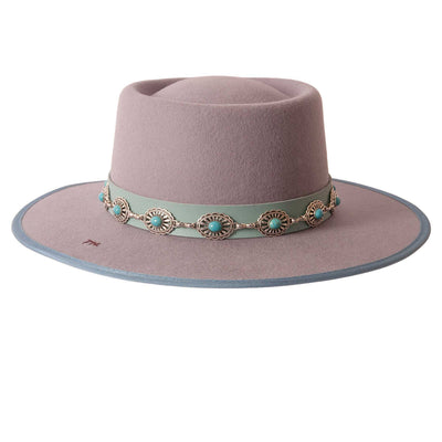 Tuxton Felt Fedora Hat in Grey