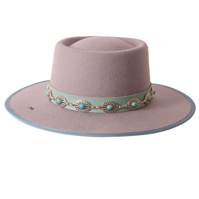Tuxton Felt Fedora Hat in Grey