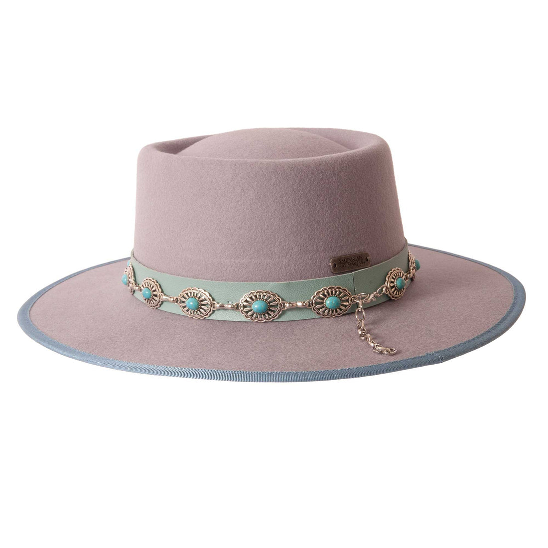 Tuxton Felt Fedora Hat in Grey