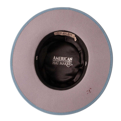 Tuxton Felt Fedora Hat in Grey