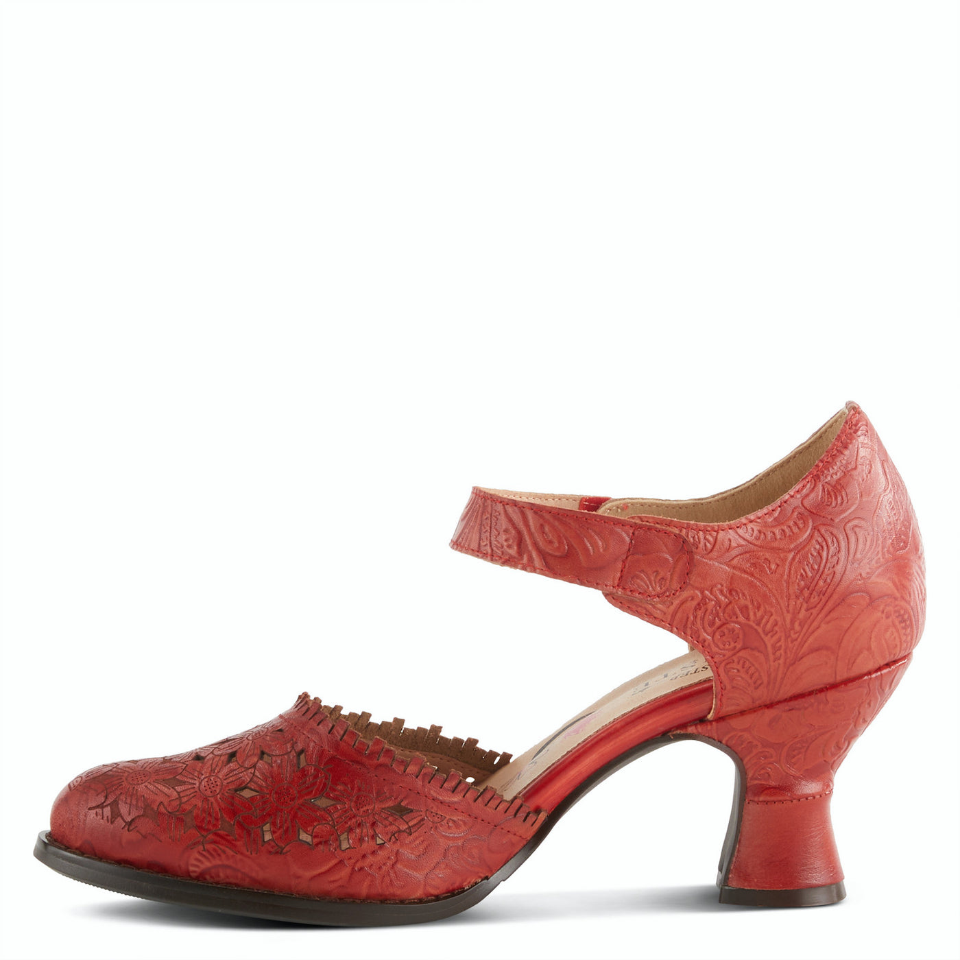 Le 5e Arrondissement Heeled Sandals in Red