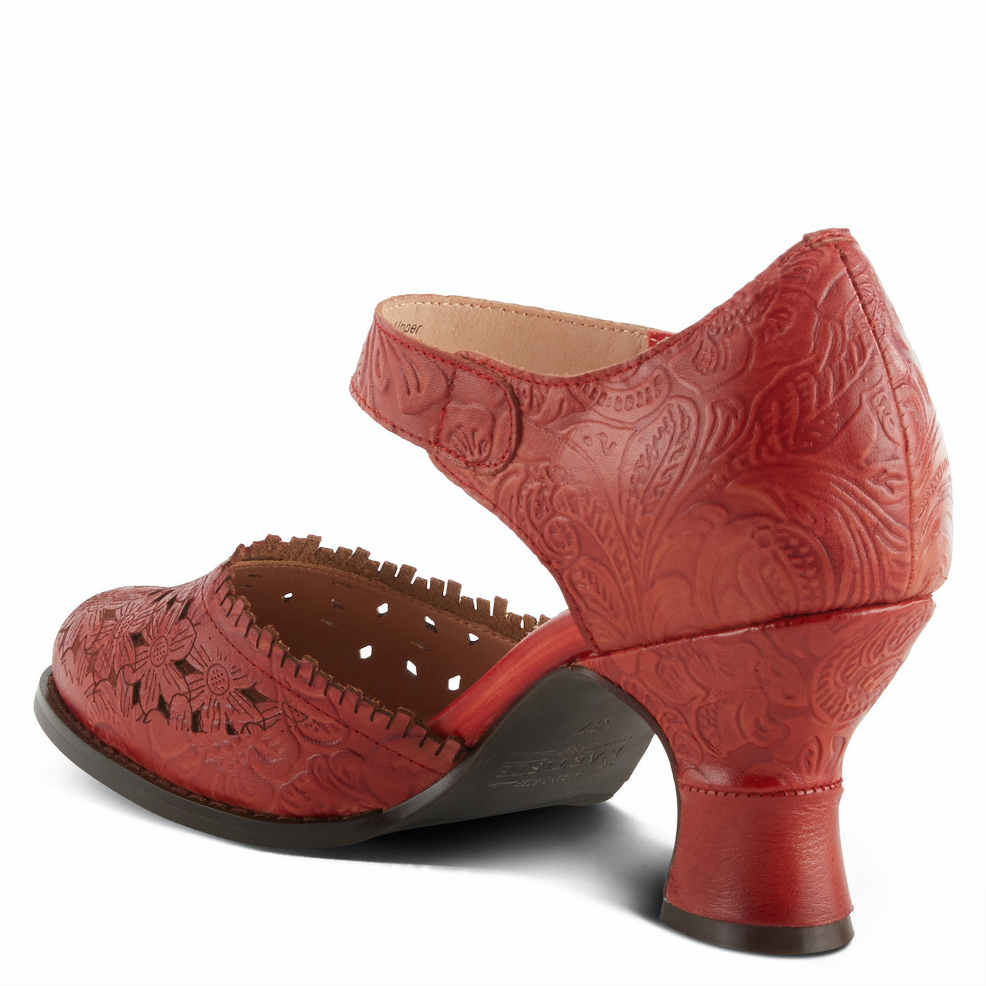 Le 5e Arrondissement Heeled Sandals in Red