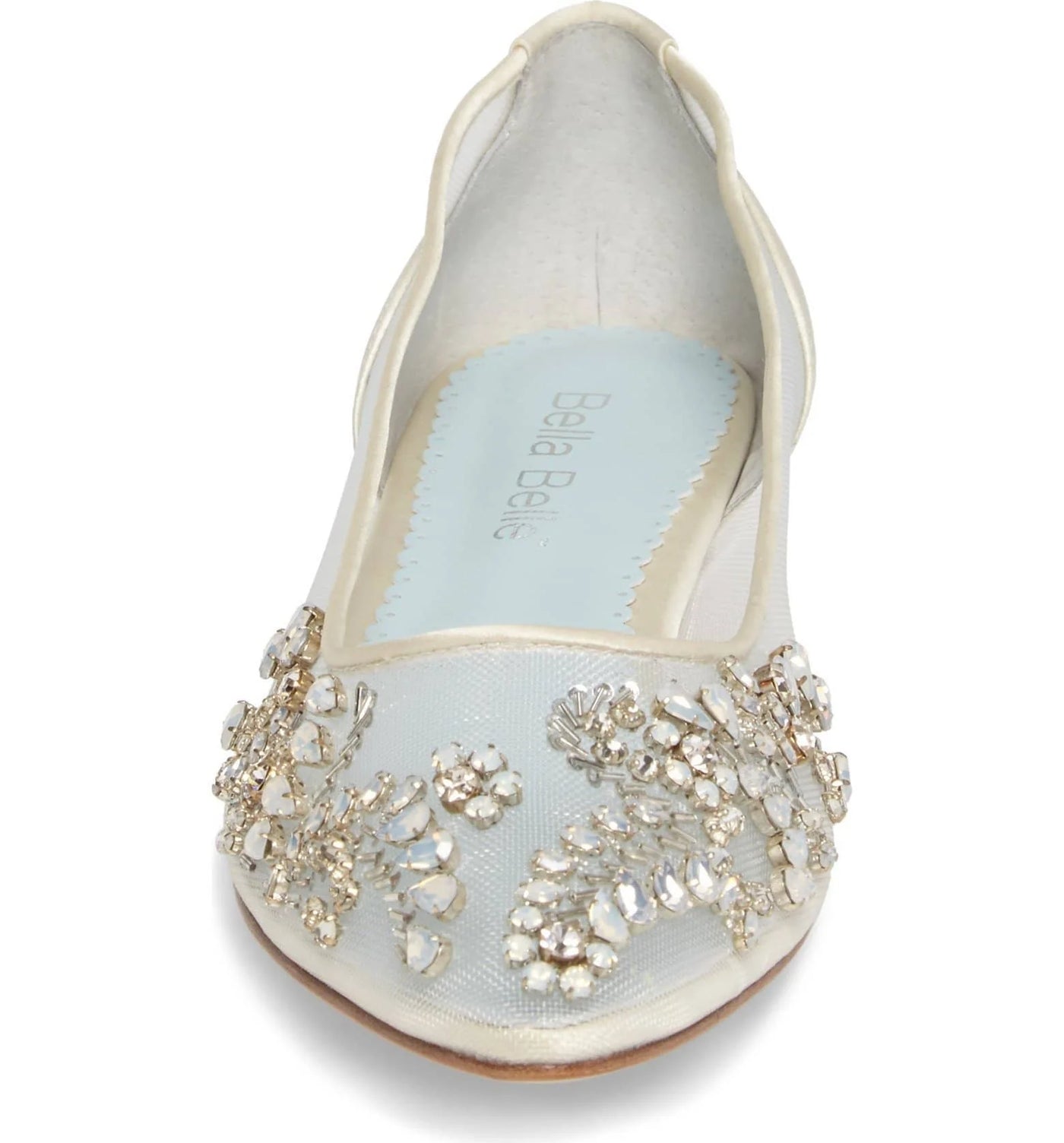 Willow Vintage Inspired Bridal Flats in Ivory by Bella Belle Shoes