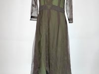 Downton Abbey Tea Party Gown in Emerald by Nataya