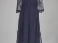 Downton Abbey Tea Party Gown in Royal Blue by Nataya