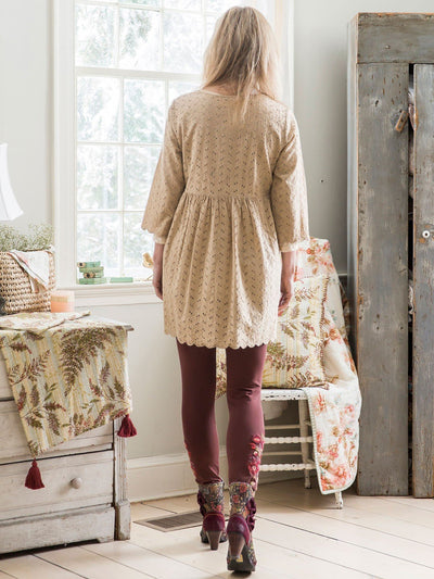 Piper Tunic in Ecru by April Cornell