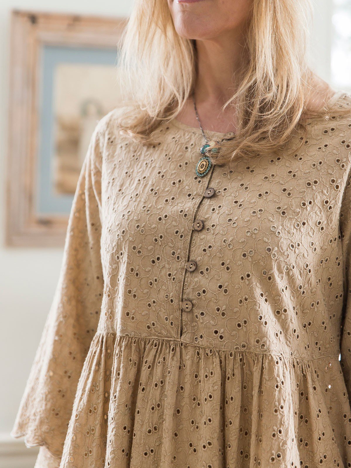 Piper Tunic in Ecru by April Cornell
