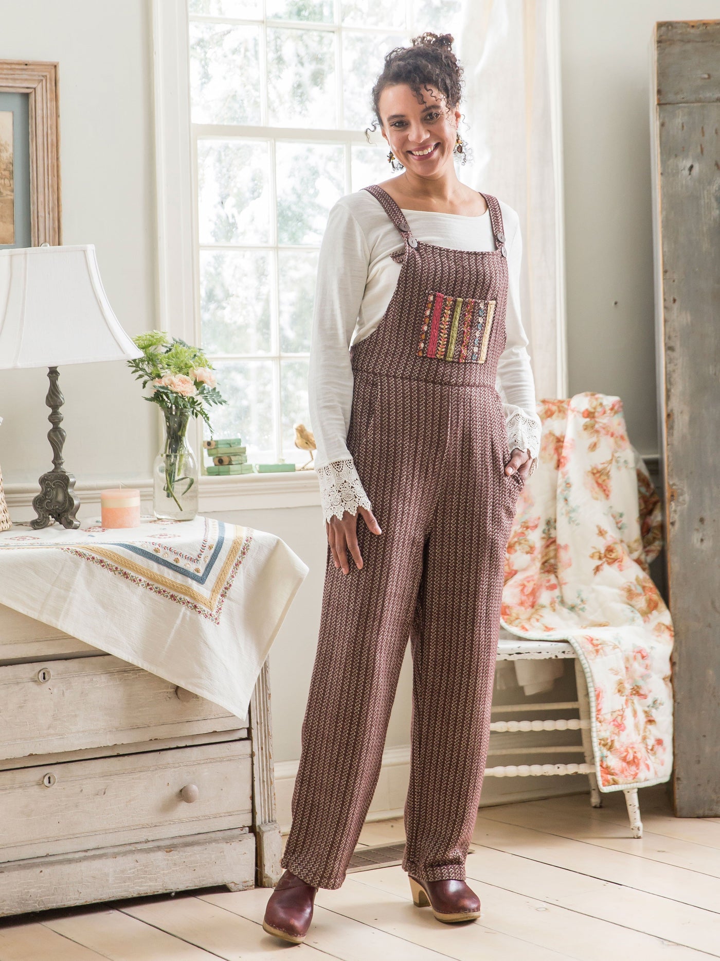 Poppy Jumper in Brown | April Cornell - SOLD OUT