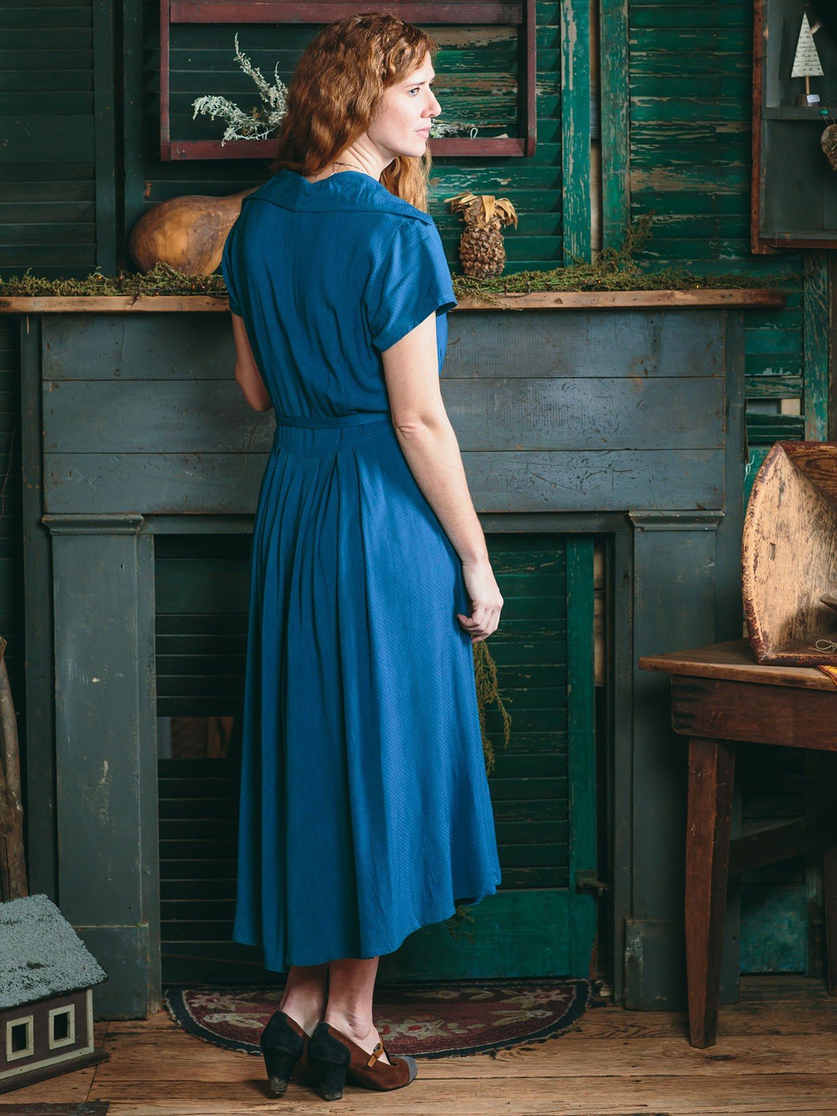 Cecelia Dress in Teal by April Cornell
