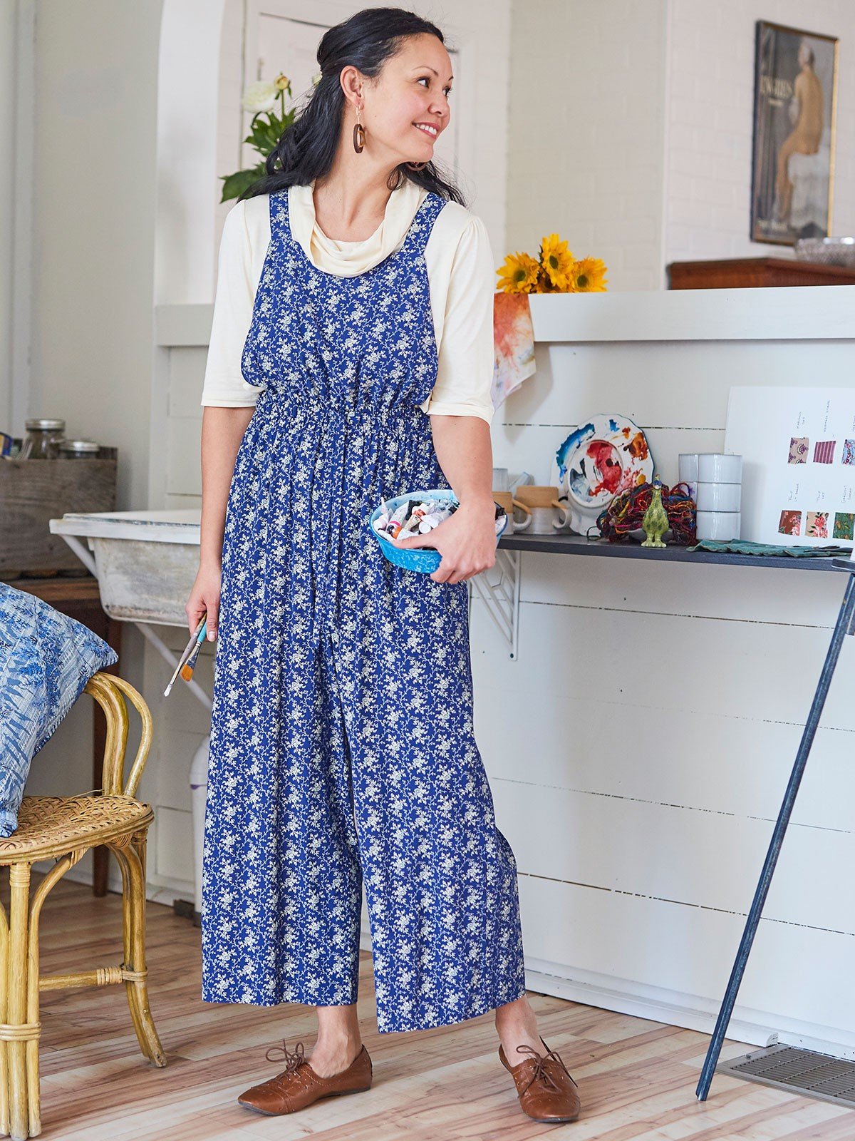 Clementine Jumper in Navy by April Cornell