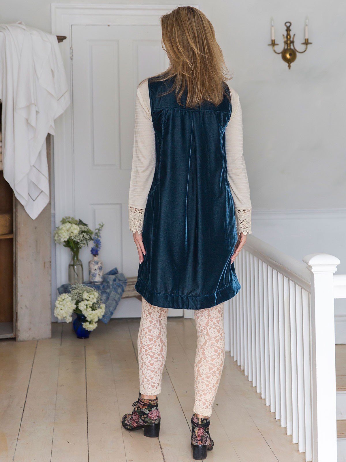James Tunic in Teal by April Cornell