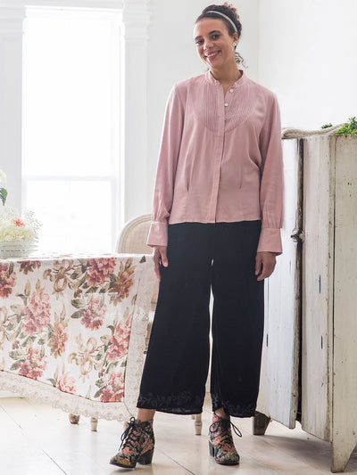 Duchess Pant in Black by April Cornell