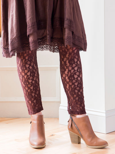 Pip Leggings in Chocolate by April Cornell