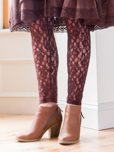Pip Leggings in Chocolate by April Cornell