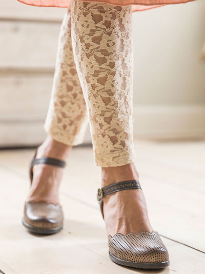 Pip Leggings in Ecru by April Cornell