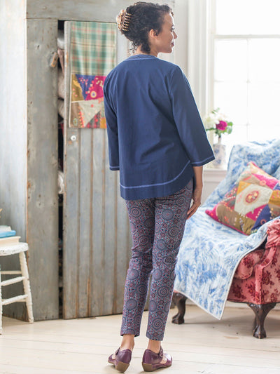 Shiloh Leggings in Indigo by April Cornell