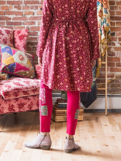 Mason Leggings in Crimson by April Cornell