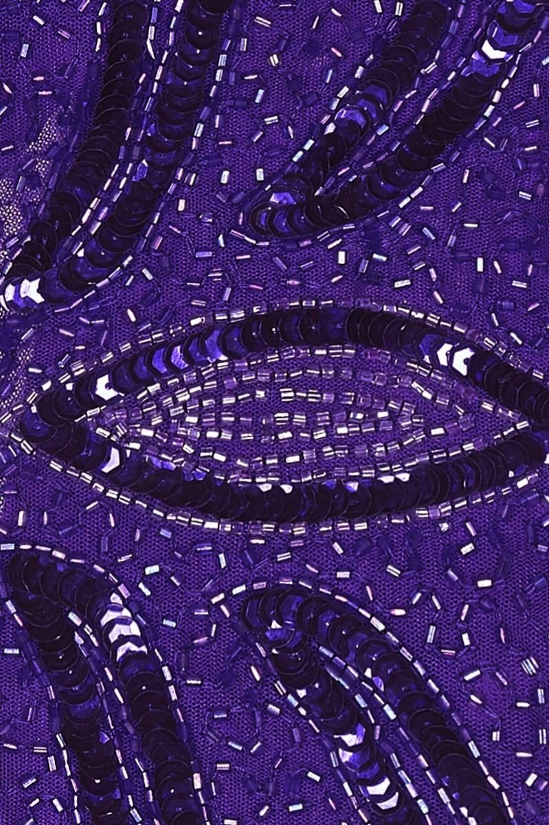 Old Hollywood Cap in Purple
