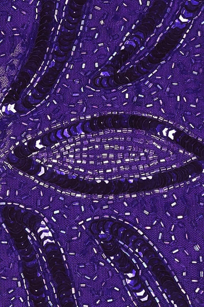 Old Hollywood Cap in Purple