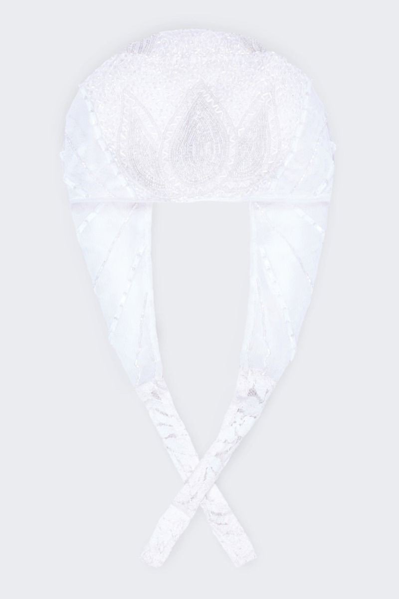 Gatsby Style Cap in White