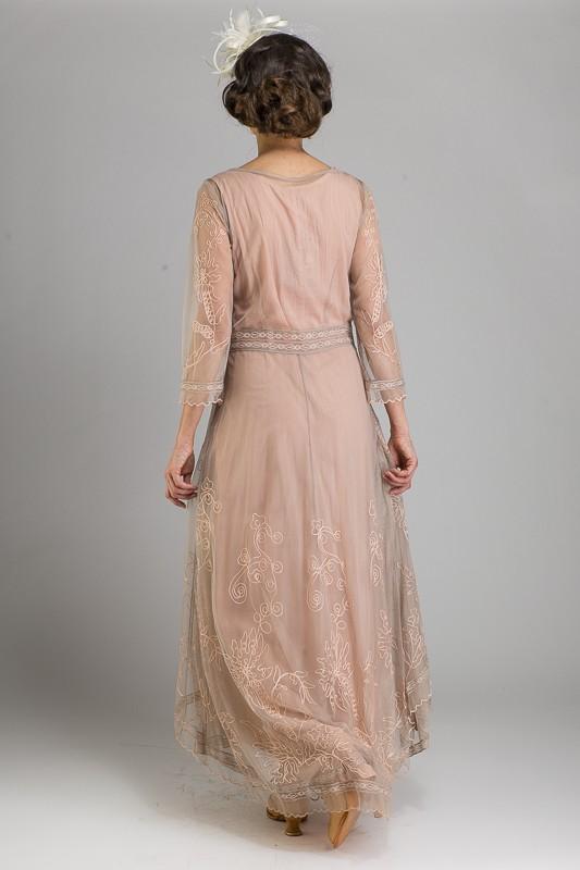 Cosette Dress in White by Tilda Knopf