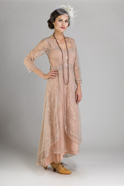 Cosette Dress in White by Tilda Knopf