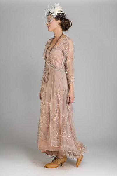 Cosette Dress in White by Tilda Knopf