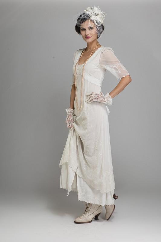Barrymore Dress in Creme by Tilda Knopf