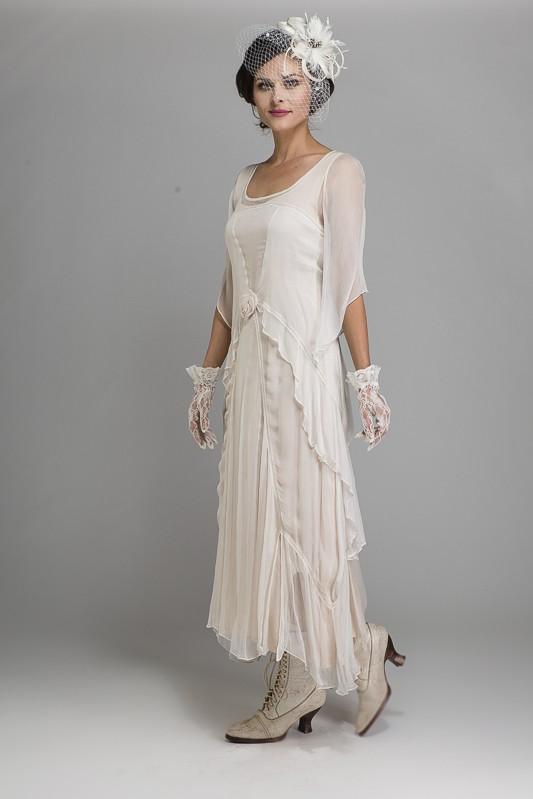 Barrymore Dress in Creme by Tilda Knopf