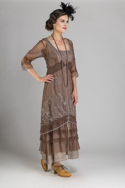 Marlene Dress in Black by Tilda Knopf
