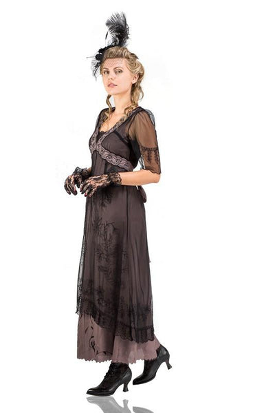 Amelia Dress in Black by Tilda Knopf