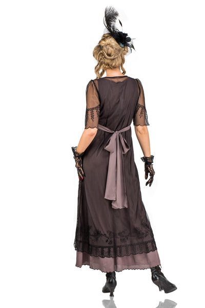 Amelia Dress in Black by Tilda Knopf