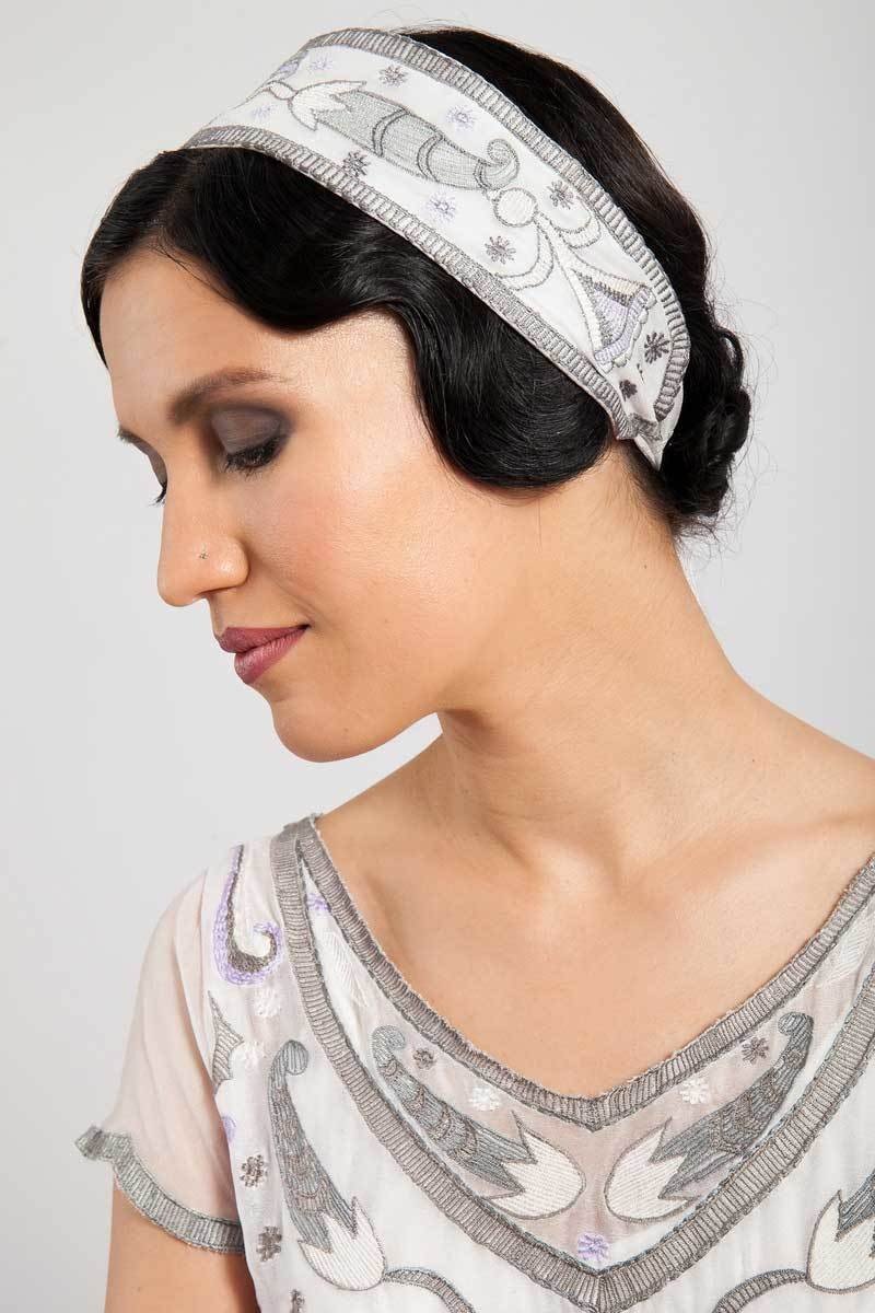 Cosette Headpiece in White - SOLD OUT