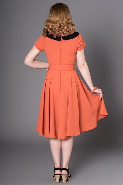 Lindy Dress in Rust  - SOLD OUT