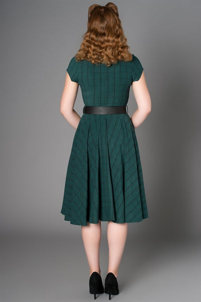 Peggy Dress in Green  - SOLD OUT