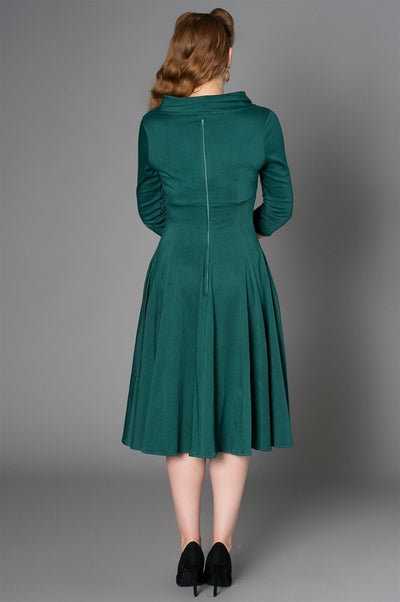 The Dandridge Dress in Green by Sheen Clothing
