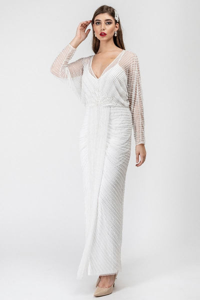 Siren Gown in White