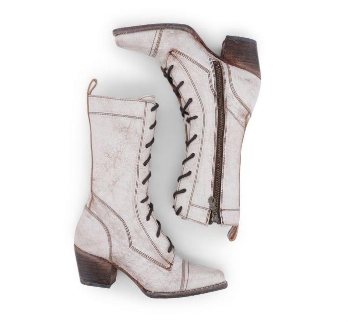 Baisley Modern Vintage Boots in Nectar Lux by Oak Tree Farms