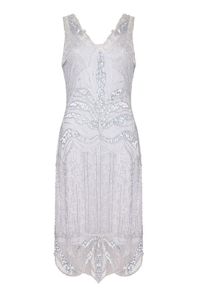 Chandelier Dress in Silver