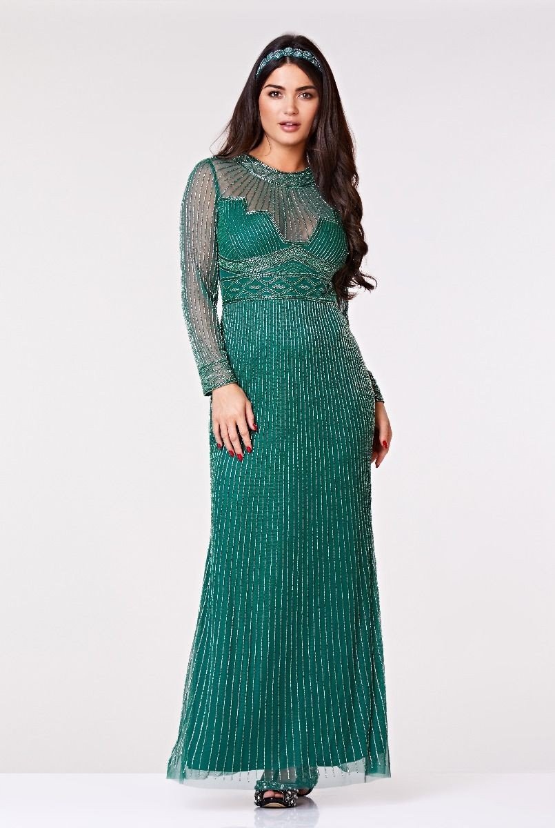 Cleopatra Gown in Green