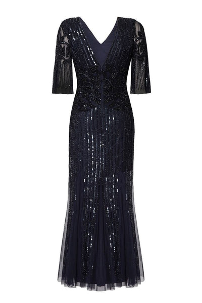 Galina Gown in Navy