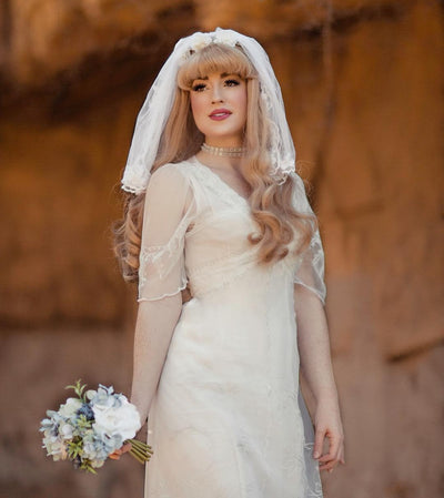 Nataya 40007 Titanic Dress in Ivory