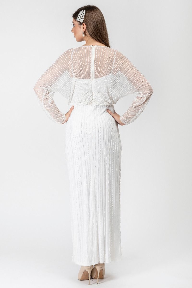 Siren Gown in White