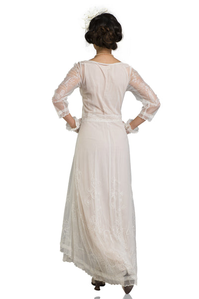 Victorian Wedding Dress in Ivory