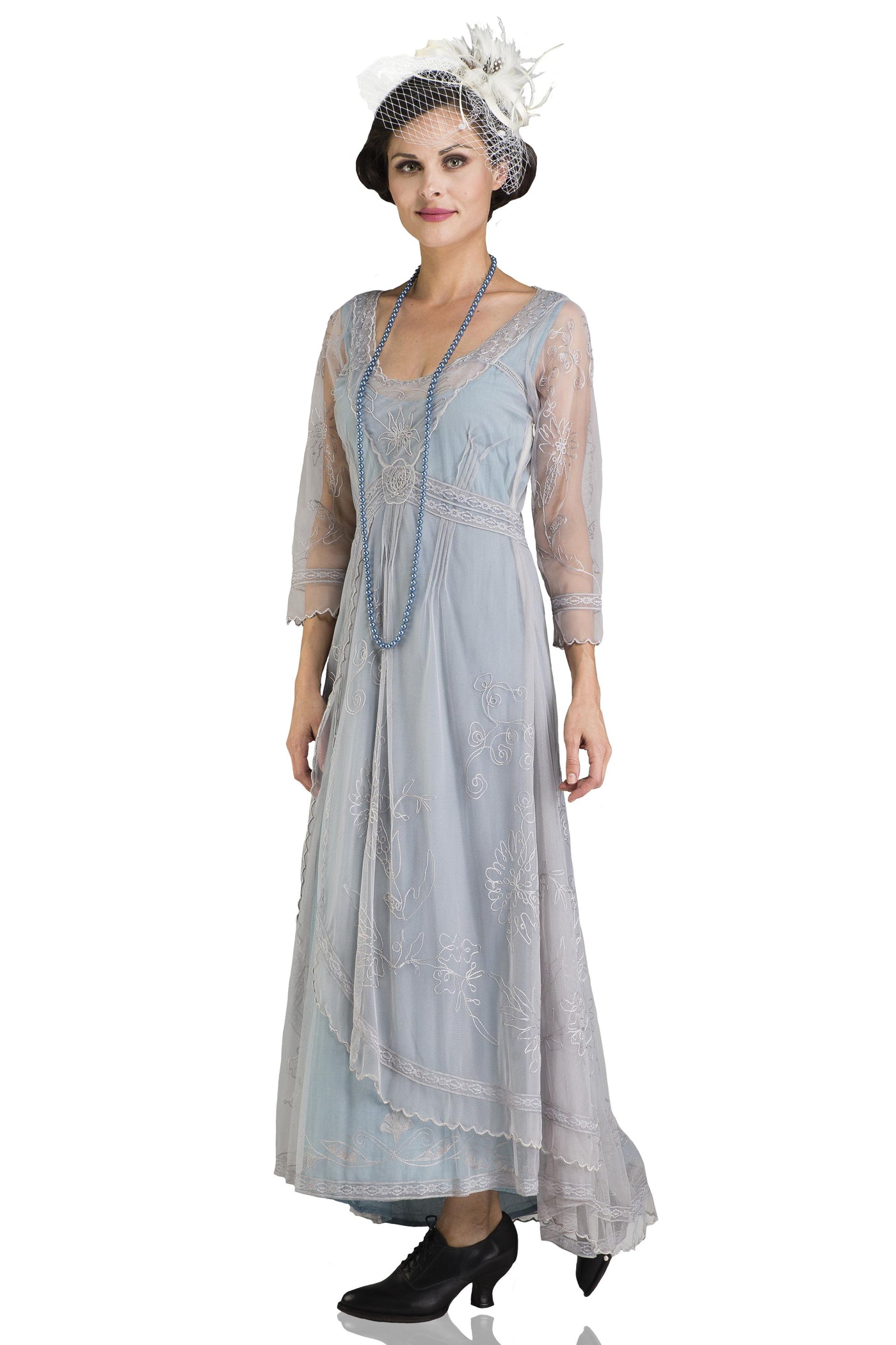 Downton Abbey Tea Party Gown 40163 in Sunrise by Nataya
