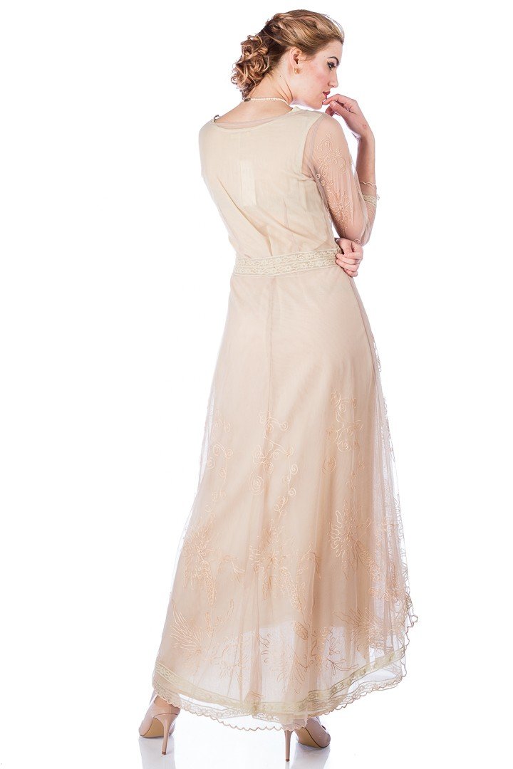 Downton Abbey Tea Party Gown 40163 in Vintage by Nataya