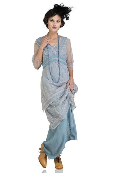Vintage Titanic Tea Party Dress in Sunrise by Nataya