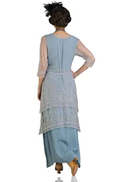 Vintage Titanic Tea Party Dress in Sunrise by Nataya